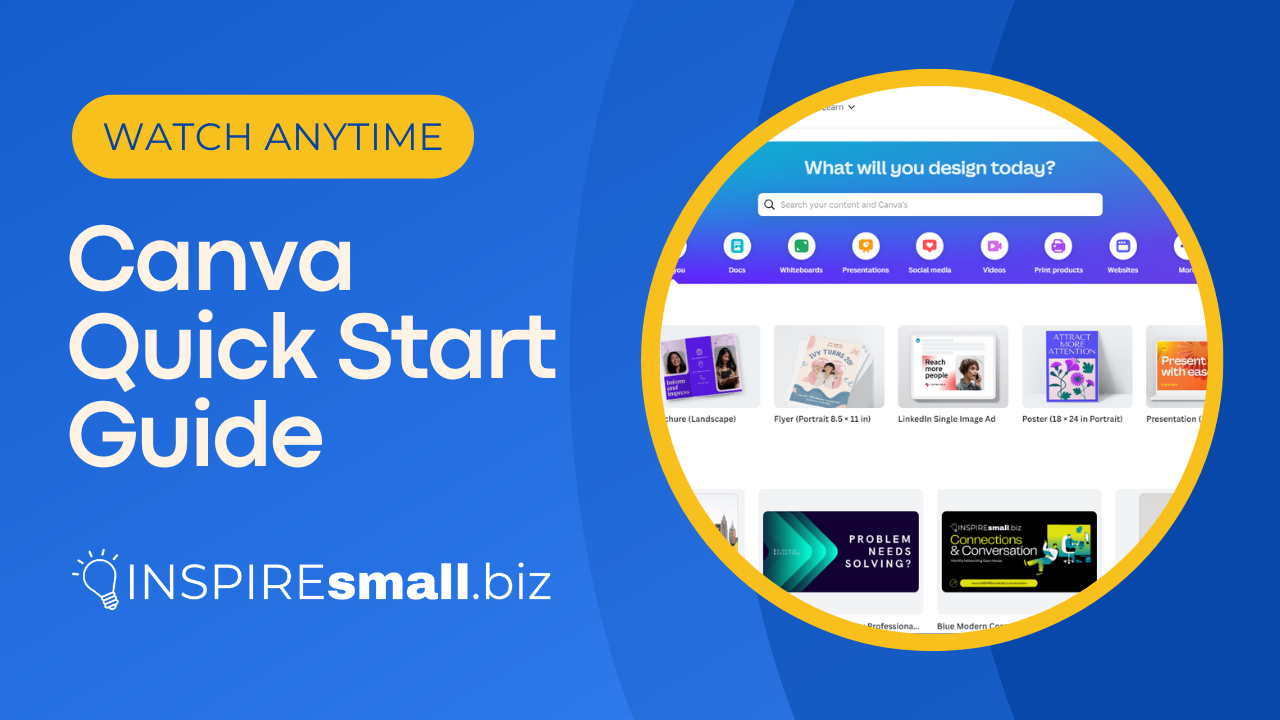 Canva Quick Start Guide – Beginners Tutorial for Using Canva