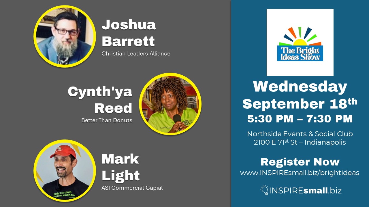 The Bright Ideas Show Talks Clarity – Week of September 16, 2024 Networking & Events